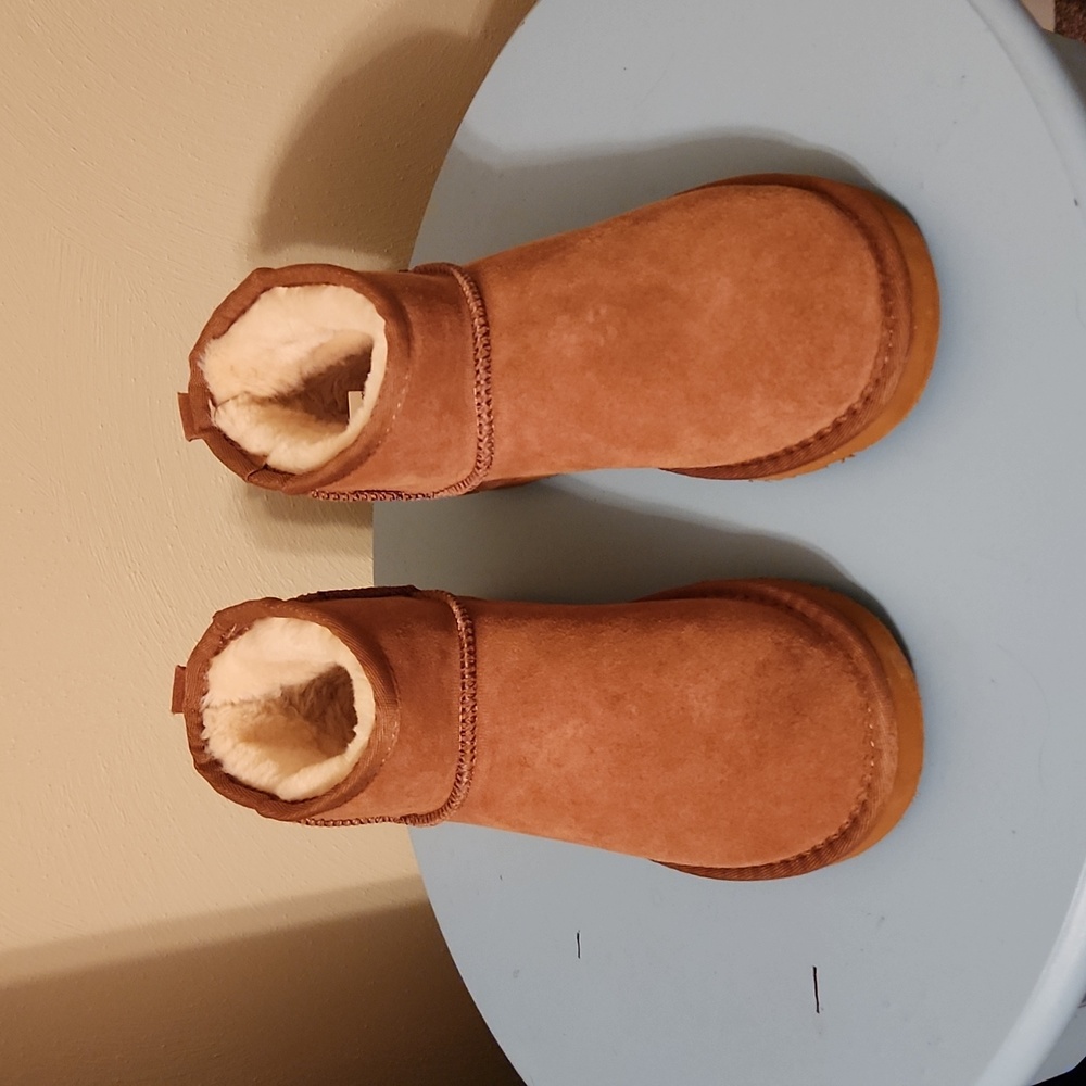 Brown ankle LAM Boots